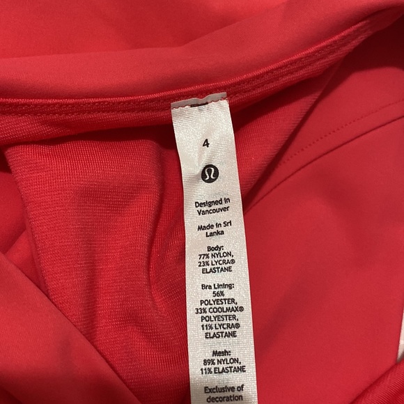 Lululemon Wunder Train Raceback Tank Lip Gloss - Picture 3 of 4